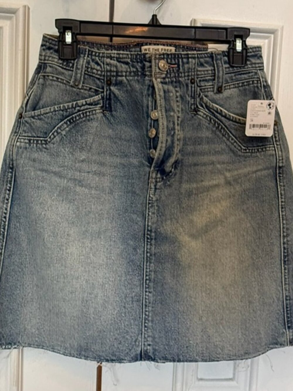 We The Free Denim Skirt, Size 28